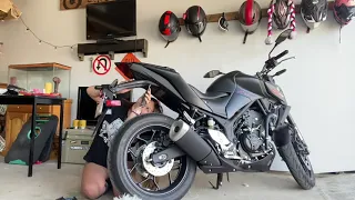 Eliminating License Plate Fender on MT 03 2021