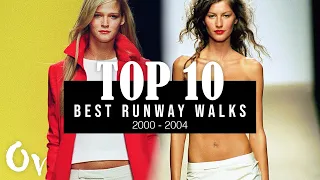 Top 10 Best Runway Walks (2000 - 2004) I The 2000s