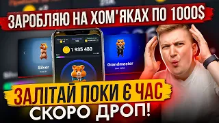 ОСТАННІЙ ШАНС ЗАЛЕТІТИ В HAMSTER KOMBAT І ЗАРОБИТИ БІЛЬШЕ НІЖ В NOTCOIN