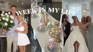VLOG: Getting my Bridesmaid Dresses! Bridal Shower Festivities, Tahoe House Decor Updates