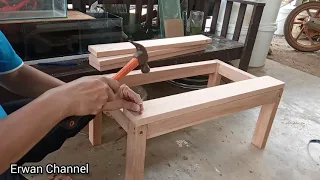 Cara membuat meja kayu serbaguna