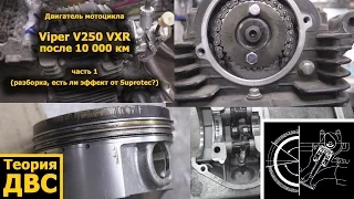Теория ДВС: Китайский мотоцикл Viper V250 VXR после 10 000 км часть 1