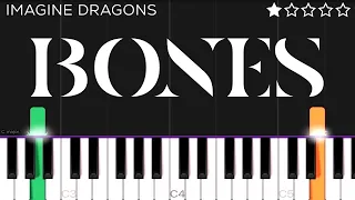 Imagine Dragons - Bones | EASY Piano Tutorial