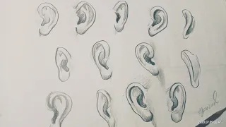 How to do different types of ear  in easy way, Lesson - 6