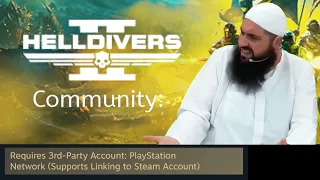 Helldivers 2's Community Reaction to PSN Account Requirement (Ew, Brother, Ew Meme)