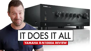 END HiFi ANXIETY with this YAMAHA Amplifier! Yamaha R-N1000a Review