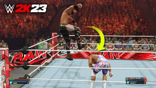 WWE 2K23 Gameplay: Bron Breakker vs Seth Rollins (Full Match)