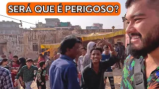 FUI EM UMA FAVELA NA INDIA E ME ESPANTEI COM O QUE VI