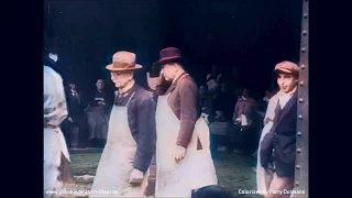 Antwerpen in de periode van 1910  tot 1920 in kleur ( Antwerp 1910 - 1920 colorized )