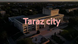 Тараз қаласының көрікті ғимараттары. Красивые здания города Тараз.