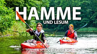 Hamme - im Kajak durchs Teufelsmoor von Viehspecken nach Lesum/Bremen - mit Prijon Millenium, Seayak
