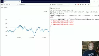 Dynamic Graph based on User Input - Data Visualization GUIs with Dash and Python p.3