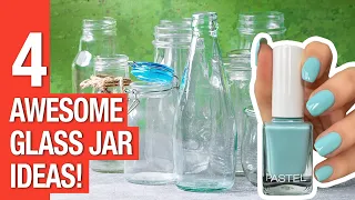 4 Great Ideas with Glass Bottles and Jars! ⭐️ DIY ⭐️