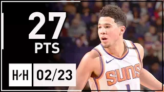 Devin Booker Full Highlights Suns vs Clippers (2018.02.23) - 27 Points!