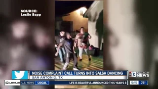 Texas noise complaint call turns into salsa dancing