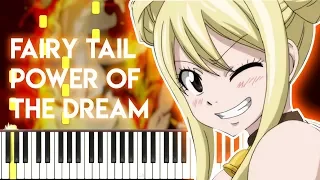 Power of the dream - Fairy Tail: Final Series OP(synthesia piano tutorial)