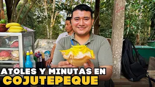 MINUTAS CURIOSAS y RICOS ATOLES en CERRO DE LAS PAVAS | *Cojutepeque*