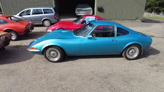 Opel GT day at Kent's.