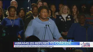 Abrams refuses to concede
