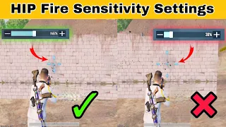 Hip Fire Sensitivity For Auto Headshot In Close Range | Improve Hip Fire Accuracy & Accuracy In BGMI