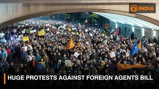Georgia's foreign agent bill prompts anger || DDI NEWSHOUR