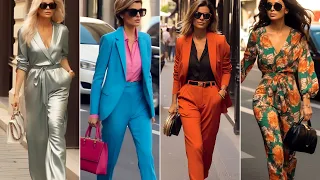 The Most Fashionable Outfits on the city streets during Milan Fashion Week 🇮🇹 Italian Street Fashion