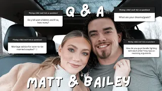 COUPLES Q AND A | KIDS, ARGUMENTS, GOALS, LIVING SITUATION & MORE