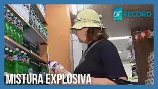 Mistura de produtos de limpeza pode liberar gases tóxicos | DF Record