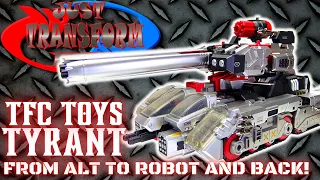 JUST TRANSFORM IT!: TFC Toys Tyrant (Dominator Megatron)