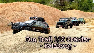 RC crawler 1:12 - Fun trail