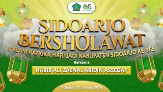 AZZAHIR BERSHOLAWAT dalam rangka Safari Maulid di Kabupaten Sidoarjo, 31 Januari 2024