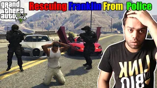 Rescuing Franklin From Police | GTA 5 GAMEPLAY #21