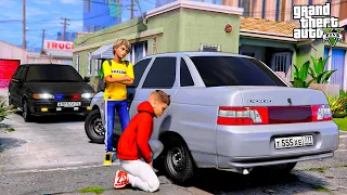 ОПЕРСКАЯ ЕЗДА В GTA 5 - ОПЕРСКАЯ ДЕСЯТКА В ИДЕАЛЬНОМ СОСТОЯНИИ! МАШИНА ДЕДА СЕРЁГИ! 🌊ВОТЕР