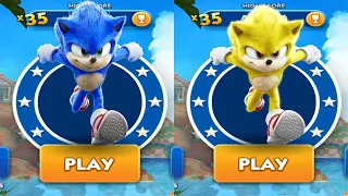 Sonic Dash - Movie Sonic vs Movie Super Sonic - All 62 Characters Unlocked vs Eggman and Zazz Bosses