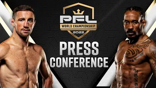 2022 PFL Championship: Official Press Conference