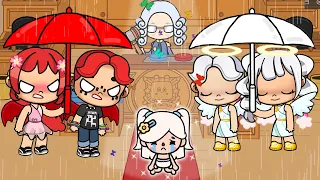 Albino Girl Adopted by Avatar World Family | Toca Life Story | Toca Boca