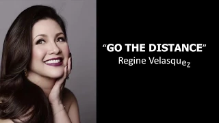 Regine Velasquez Karaoke : Go The Distance (Male vs)