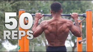 The 50 Rep Pullup Workout | Increase Pullup Endurance