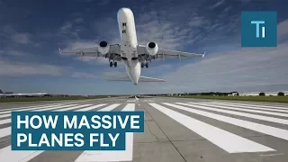 How Massive Airplanes Take Off And Stay In Midair