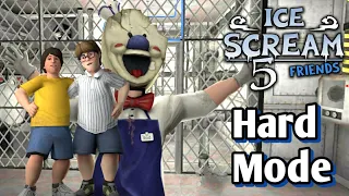 Ice Scream 5 In Hard Mode Full Gameplay