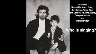 For you blue Dhani and George Harrison duet fan made