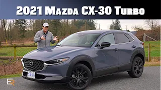 NEW 2021 Mazda CX-30 Turbo Review - A GREAT ALL ROUNDER