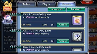 Dare to Defy 1, 4, 5, 6 (Screenshots Only) - Dissidia Final Fantasy Opera Omnia