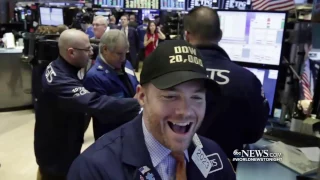 Dow Closes Above 20,000 for 1st Time