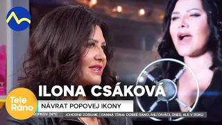 Ilona Csáková - návrat popovej ikony | Teleráno