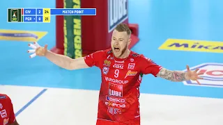 Lube beat Perugia and Made one of the Greatest Moments in Club Volleyball History !!!