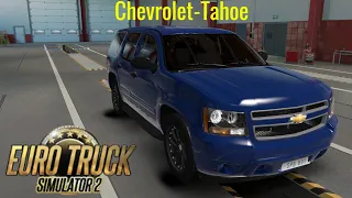 Euro Truck Simulator 2 Обзор мода (Chevrolet Tahoe 2007)