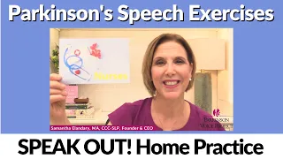 5/7/2024 Parkinson's Speech Exercises: Nurses