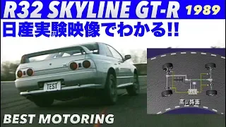 日産実験映像でわかる!! R32スカイラインGT-R【Best MOTORing】1989