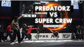 PREDATORZ VS SUPER CREW !!!🔥 BOTY JAPAN 2023